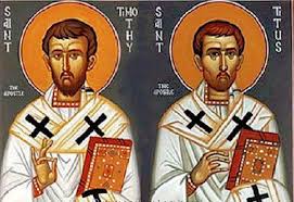 26 de enero – San Timoteo y Tito